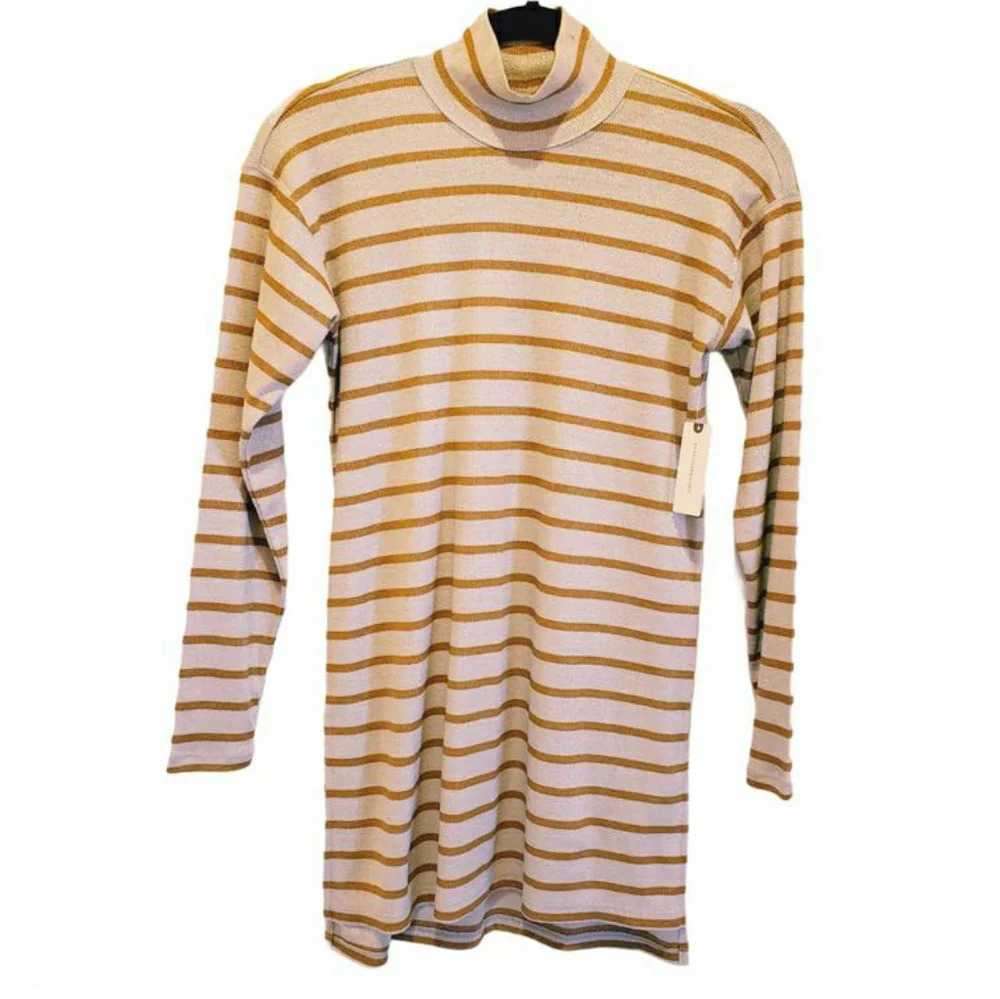 Anthro Shining Turtleneck Tunic Vanessa Top